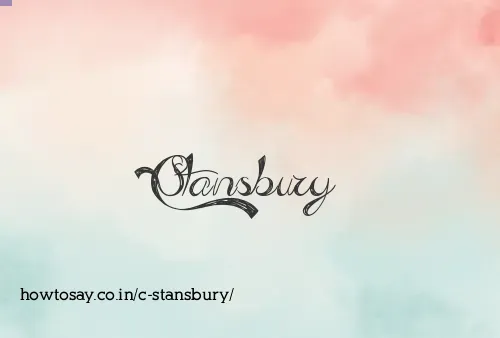 C Stansbury