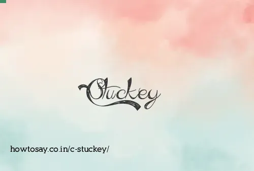 C Stuckey