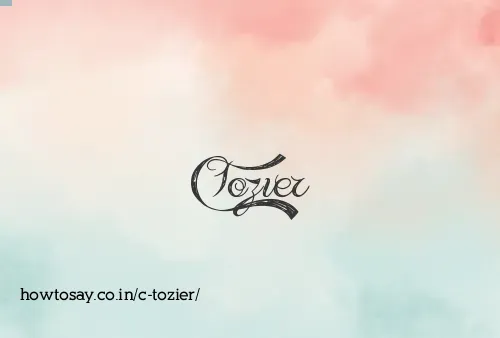 C Tozier