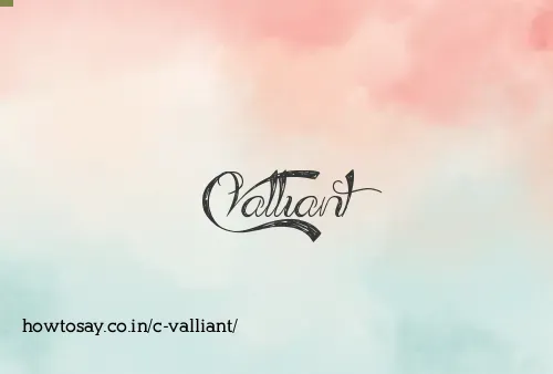 C Valliant