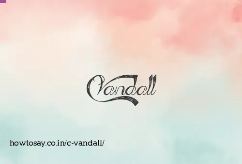 C Vandall