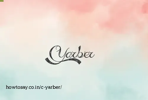 C Yarber