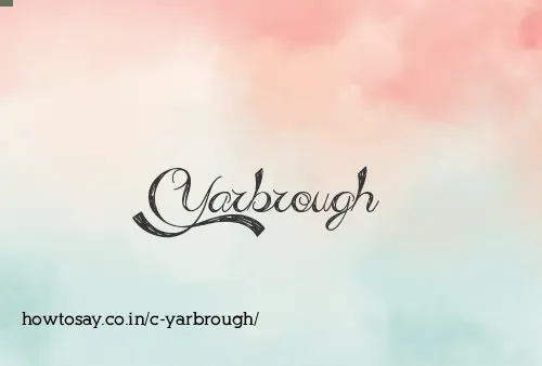 C Yarbrough