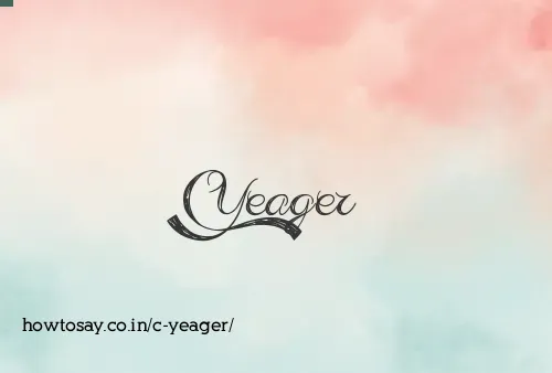 C Yeager