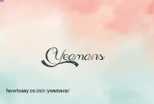 C Yeamans