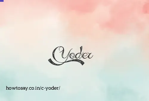 C Yoder