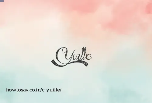 C Yuille