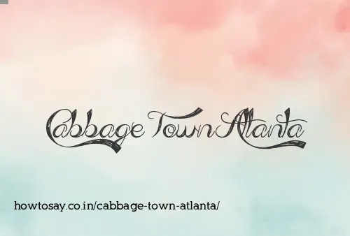 Cabbage Town Atlanta
