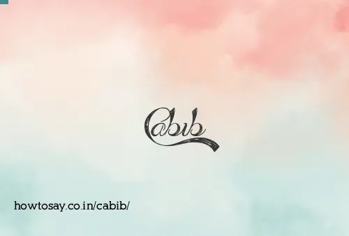 Cabib