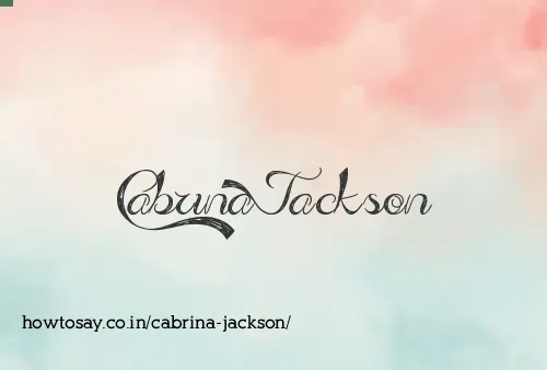 Cabrina Jackson