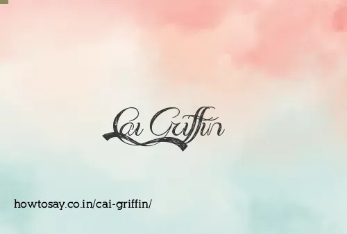 Cai Griffin