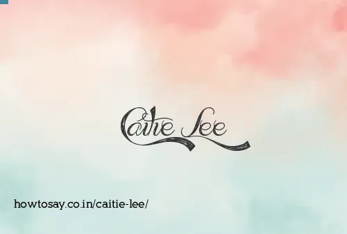 Caitie Lee