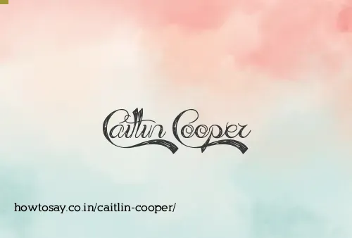 Caitlin Cooper