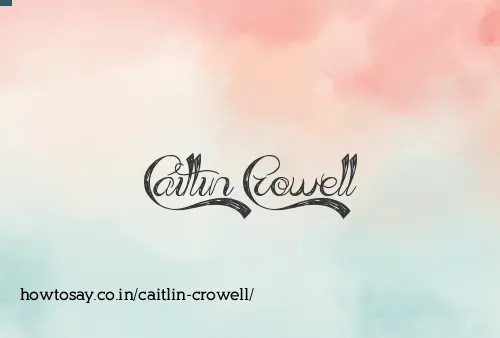Caitlin Crowell