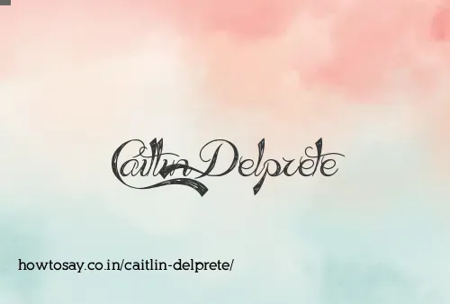 Caitlin Delprete
