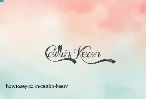 Caitlin Kean