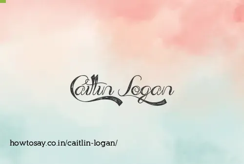 Caitlin Logan