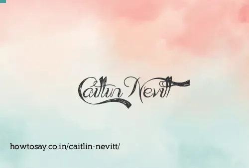 Caitlin Nevitt