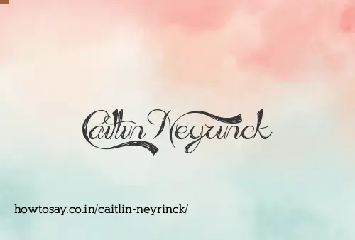 Caitlin Neyrinck