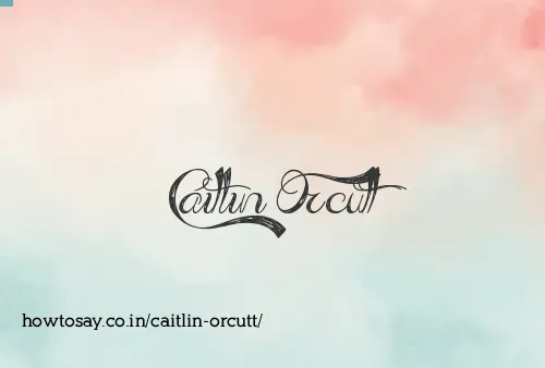 Caitlin Orcutt