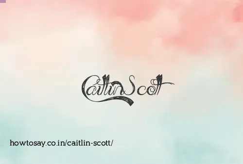 Caitlin Scott