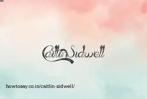 Caitlin Sidwell
