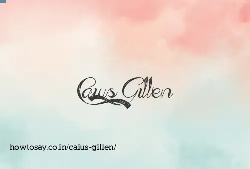Caius Gillen