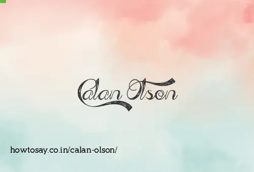 Calan Olson