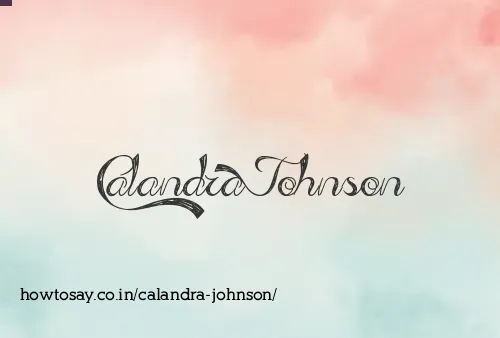 Calandra Johnson