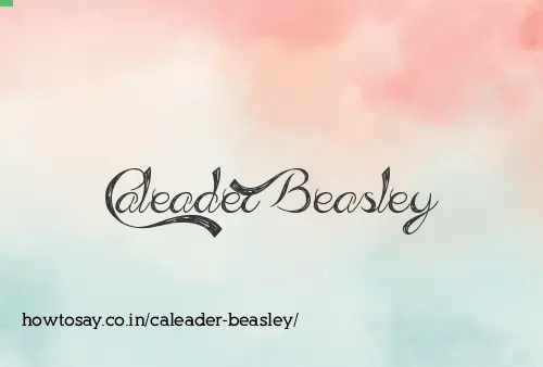 Caleader Beasley