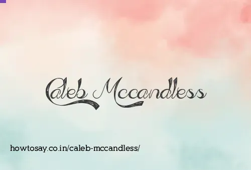 Caleb Mccandless