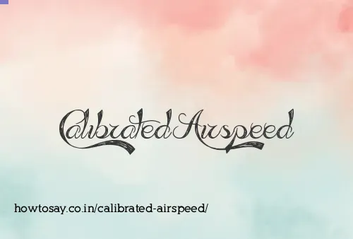 Calibrated Airspeed