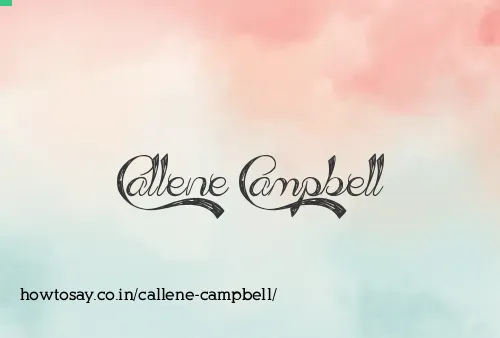 Callene Campbell