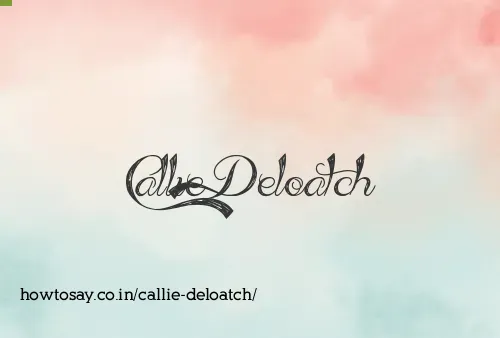 Callie Deloatch