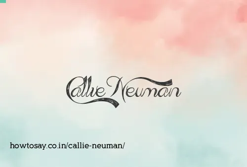 Callie Neuman