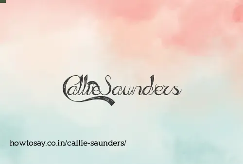 Callie Saunders