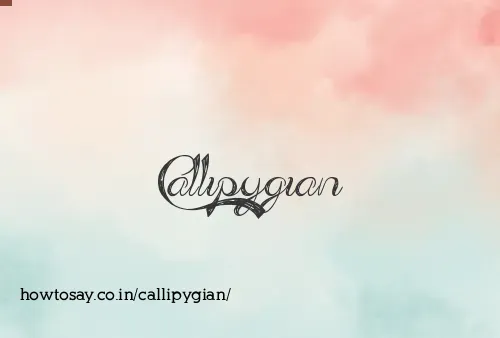 Callipygian
