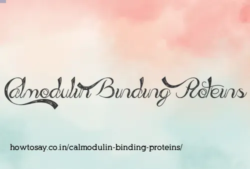 Calmodulin Binding Proteins