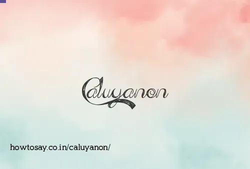 Caluyanon