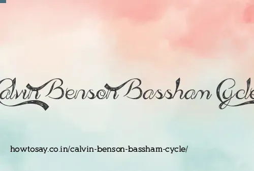 Calvin Benson Bassham Cycle