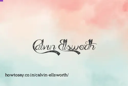 Calvin Ellsworth