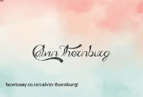 Calvin Thornburg