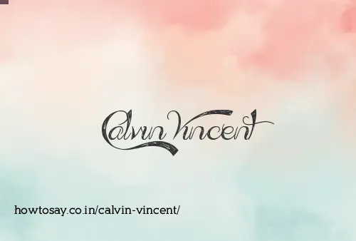 Calvin Vincent