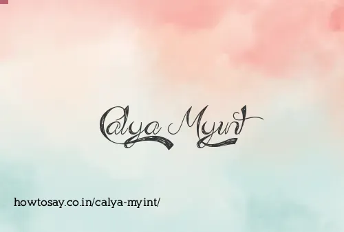 Calya Myint