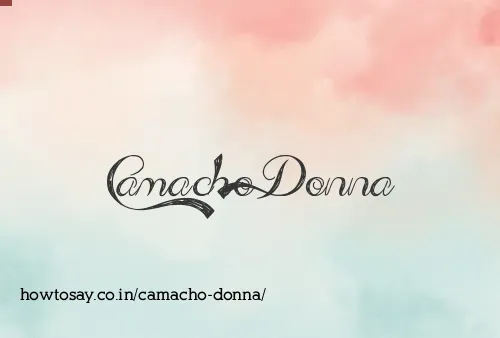 Camacho Donna