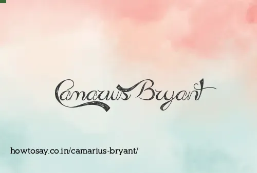 Camarius Bryant