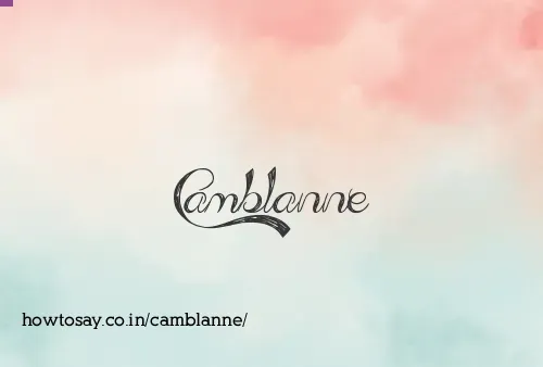 Camblanne