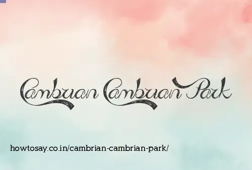 Cambrian Cambrian Park