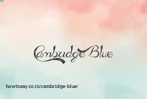 Cambridge Blue