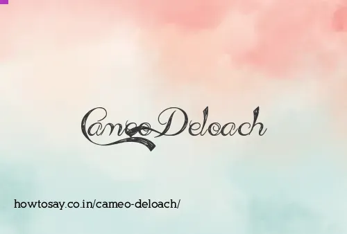 Cameo Deloach